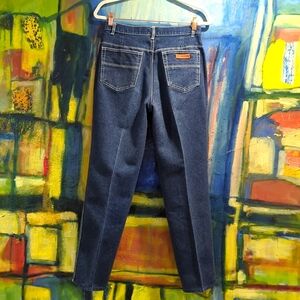 Gitano ES Vintage 80s Dark Was Denim With White Stitching Size 28